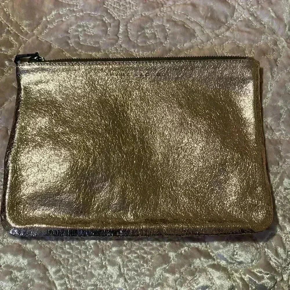 Mark Jacobs rose gold leather bag. Neiman Marcus Target.